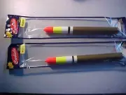 2 NEW Carlisle weighted Catfish Floats Slip Bobbers BRASS INSERT line guides