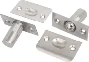 Cupboard Cabinet Door Adjusted Metal Ball Catch Latch Catcher Hardware Tool 2pcs