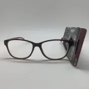 D871 Foster Grant simply specs KINSEY RED 3.25 Reading Glasses READERS