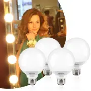 Light Bulbs 60 Watt Equivalent - G25 Globe LED Bulbs 3000K Soft White E26 Med...