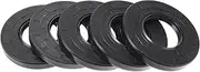 X AUTOHAUX Universal Oil Seal TC Double Lip W Steel Spring Seal Ring Rotary Shaft Seal 45x90x12mm High Pressure Nitrile Rubber Black 5 Pcs