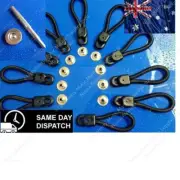 Bungee Loops - 70mm - 40 Pack - TOOL INCLUDED - Bunji Tonneau Ute Marine Loop