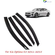Window Visor For 2011-2015 Kia Optima K5 Sun Rain Guard Vent Shade Smoke 4pcs (for: Kia)