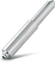 Universal Plastic Spring Loaded Toilet Paper Roll Holder Replacement, Chrome (1,
