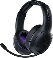 Victrix Gambit Black Wireless and Wired Gaming Headphones with Mic - Playstation PS4, PS5 - Esports-Ready Pro Audio, Noise Cancelling Microphone, Ultra Comfort Over The Ear Headphones