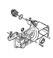 Crankcase Tree To Elbow Chainsaw Models MS400 Original Stihl 11400202652