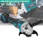 Cordless Angle Grinder 125mm Brushless Cutting Polishing For Makita 18V Battery