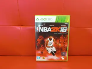 新北市板橋超便宜可面交賣XBOX360原版片~~NBA 2K16 美國職籃大賽 中文版~~實體店面可面交