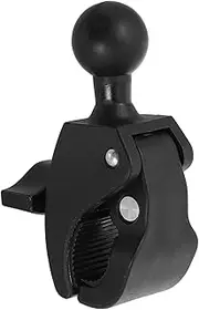 Tofficu Motorcycle Fixing Clip Phone Balls Mount Bike Handlebar Balls Mount Black Plastic