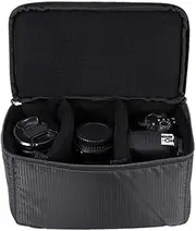 Camera Insert Bag, Camera Case Waterproof Shockproof for Lenses for Accessories for Flashes for Cameras