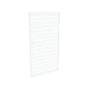 ProtectorAl 900 x 1750mm Pearl White Easy Screen Welded Slat Panel