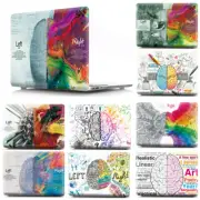 Left/Right Brain Hard Case Shell for 2024 MacBook Air Pro13 14 15 16 A3113 A3114