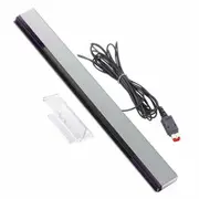 Infrared Sensor Bar Wii Replacement Wired Nintendo Wii U Console Gaming Accessory Stable Signal Receiver Easy Setup Retro Entertainment