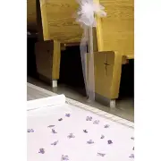 Basic White Aisle Runner