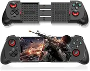 Joso Mobile Gaming Controller for iPhone/iPad/Android/Tablet, Hall Trigger, Type-C Bluetooth Controller Wireless Gamepad [2024 NEW] Play Call of Duty & More Individual Fit for Mobile Phones Black