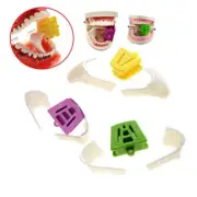 1 Kit Dental Autoclavable Mouth Prop Occlusal Pad Adult S/M/L + 2* Block Tongue