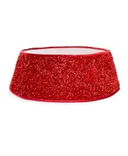 Giftcraft Sequin Tree Collar Red