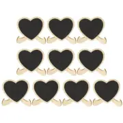 10 Pcs Ornaments Chalk Board Sign Chalkboard Stand Mini Small