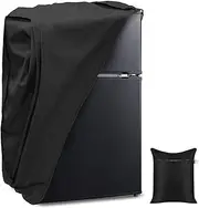 BOSKING Mini Refrigerator Cover Compatible with RCA RFR322-B RFR322 3.2 Cu Ft Single Door Mini Fridge, Waterproof Dustproof Mini Fridge Freezer Cover Protector Refrigerator Dust Covers