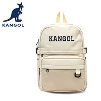 在飛比找蝦皮商城優惠-KANGOL 英國袋鼠 後背包 62251743 米白 黑色