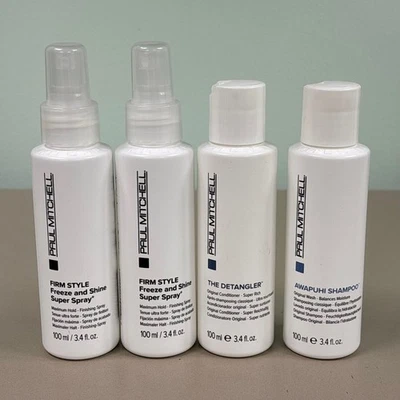 Paul Mitchell 4-Piece Travel Size Haircare Bundle
