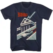 Back to The Future Deco Art Men's T Shirt