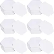 uxcell 600 Count Hexagon Paper Piecing Paper for Quilting, 1-Inch English Paper Piecing Template, Foundation Paper Pieces Patchwork Supplies for Quilting Sewing DIY Craft