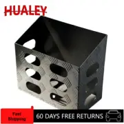 370mm Wide x 195mm Depth 20L Black Aluminium Jerry Can Holder For 4wd Aluminium