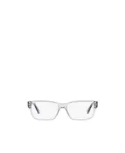 Prada Eyewear Rectangular-Frame Glasses 56,54 White