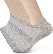 [SupeGianni] Women's Ankle Running Socks - Low Cut Athletic Sports Soft Thin No Show Socks With Tab 6 Pairs