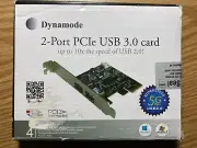 Dynamode 2-port Super Speed PCIe USB 3.0 Card Low Profile Express Superspeed