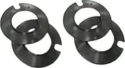 Motorbike Cowls Enclosed Wheel Hub Cover Motorcycle Parts Protection Sealing Plate 2Pcs ABS Fit for Super73 Super 73 S1 S2 RX ZPW Cowls Set(4PCS)