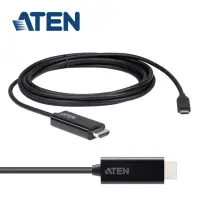 在飛比找momo購物網優惠-【ATEN】USB-C轉4K HDMI轉接線 2.7M(UC