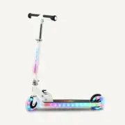 Light Up Deck and Wheel Scooter Folding Mechanism Rear Brake Light up wheels