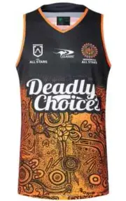 Indigenous All Stars 2025 NRL Mens Training Singlet Sizes S-7XL BNWT