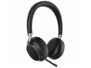 Yealink BH76-UC-CH-BL-C - Bluetooth stereo headset with ANC and retractable mic. Black, USB-C, Charging Stand