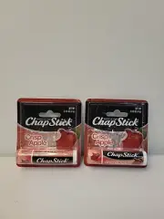 Chapstick Lip Balm Crisp Apple 0.15 ounce New Sealed Lot Of 2