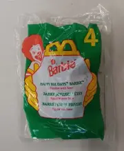McDonald's Happy Meal Toy HAPPY HOLIDAYS BARBIE #4 - 1996 Sealed