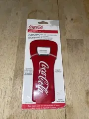 NEW Coca-Cola Bottle Opener Red 3-way Opener Magnetic