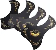 Totority Guitar Decor Supplies 4 Pcs 3d Printing Pickguard Guitar Anti-scratch Plate