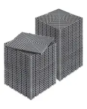 VEVOR Modular Drainage Mat Interlocking Floor Tile 31 x 31 cm Drainage Cushion