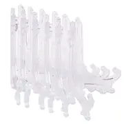 Clear Plate Display Stand Folding Picture Frame Holder Decorative Easel 3 Sizes