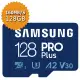 【SAMSUNG 三星】PRO Plus microSDXC 128GB 160MB/s記憶卡(平行輸入)