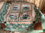 Graceful Brumbies Horse Quilt - Brand new, one of a kind, Australian Made
