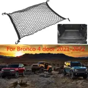 Cargo Mesh Trunk Net Tie Down Hooks For Ford for Bronco Accessories 4-Door 2021+