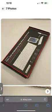 Apple Keyboard And Stand For iPad, iPhone, and iPod Brand New Same Day Shipping!