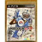 二手 PS3 EA 勁爆美式足球 13 EA MADDEN NFL 13 英文版 現貨