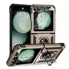 Rugged Magnetic Kickstand Case For Samsung Galaxy Z Flip6 5 4 3 Screen Protector