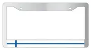 Finland Chrome License Plate Frame World Flags