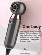 Professional One Step Portable Mini Leafless Hair Dryer